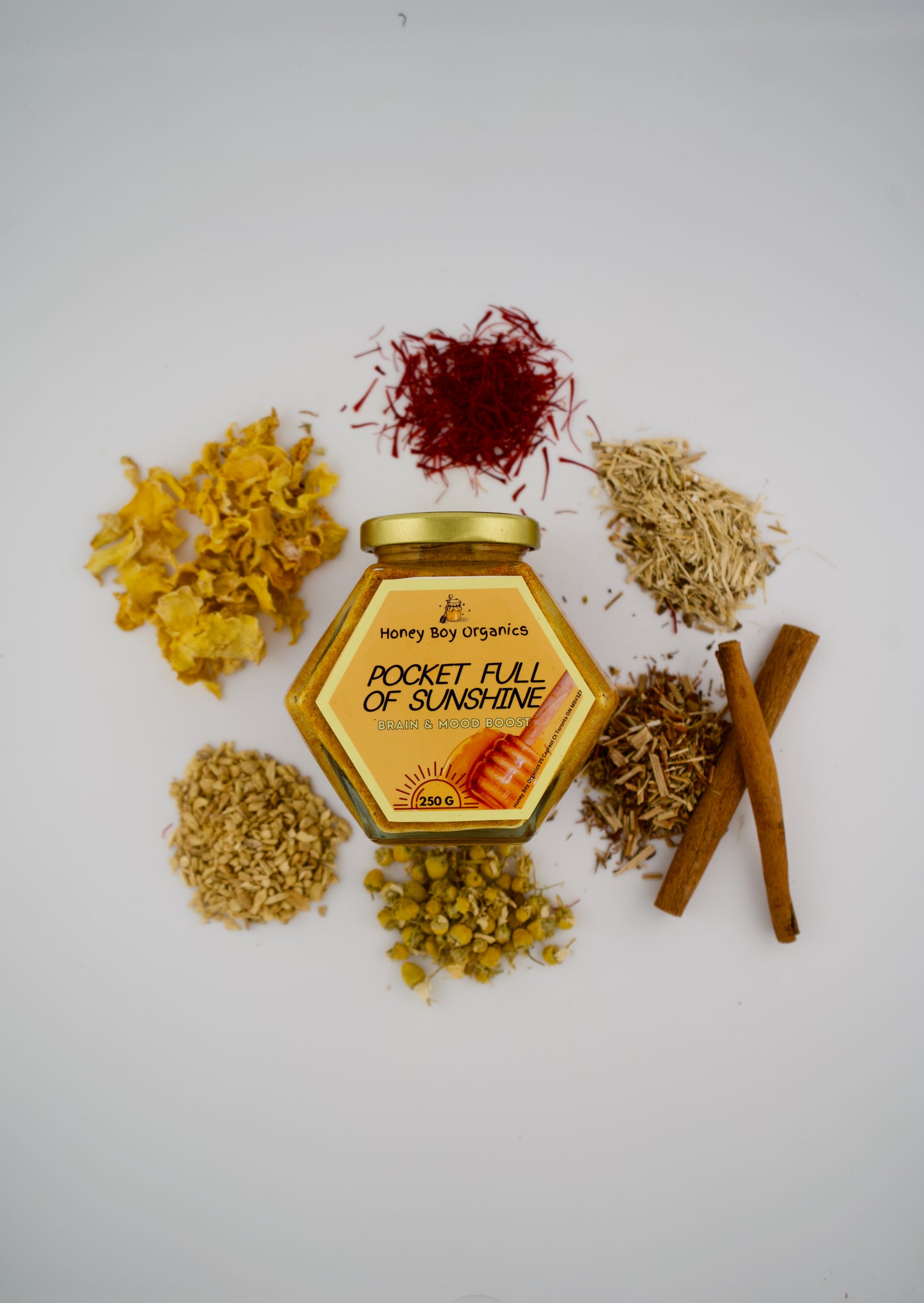 Brain & Mood Support - Herbal Honey Infusion