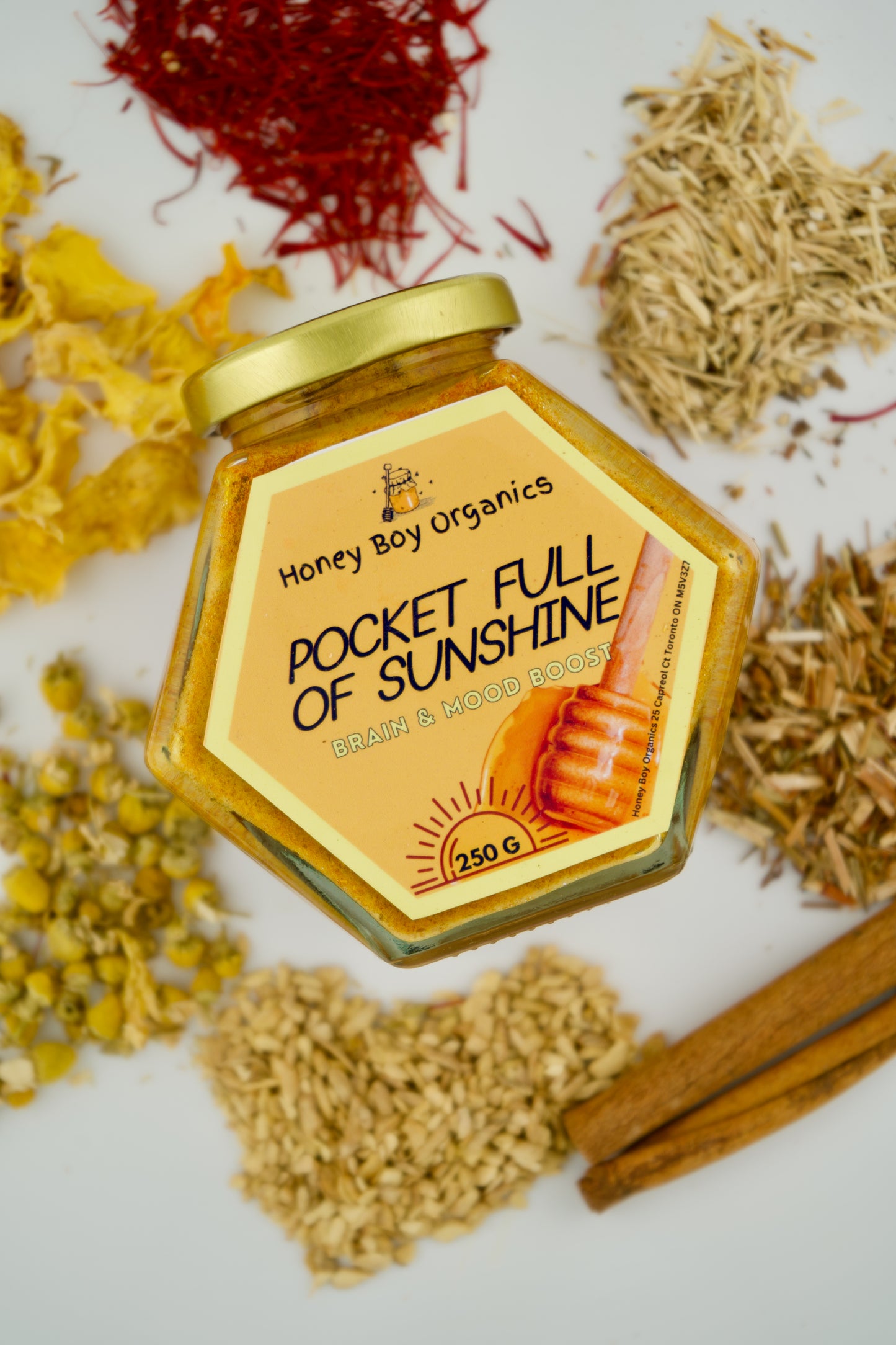 Brain & Mood Support - Herbal Honey Infusion