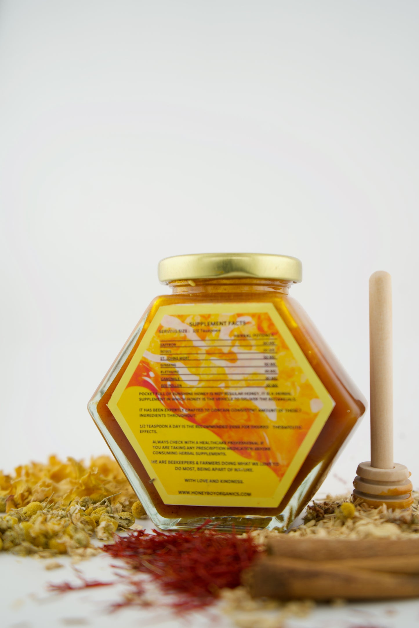 Brain & Mood Support - Herbal Honey Infusion