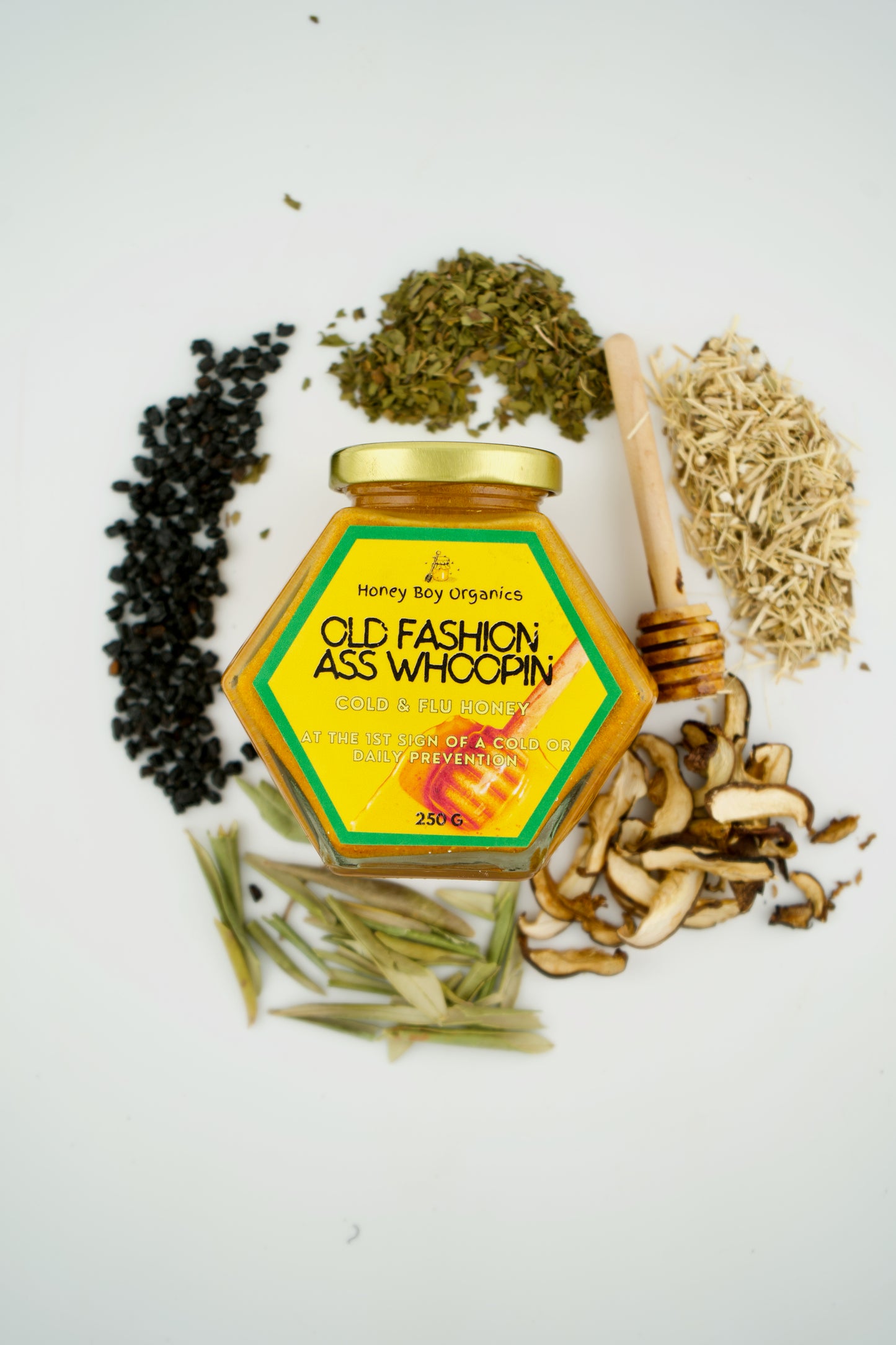 Cold & Flu Defense Herbal Honey