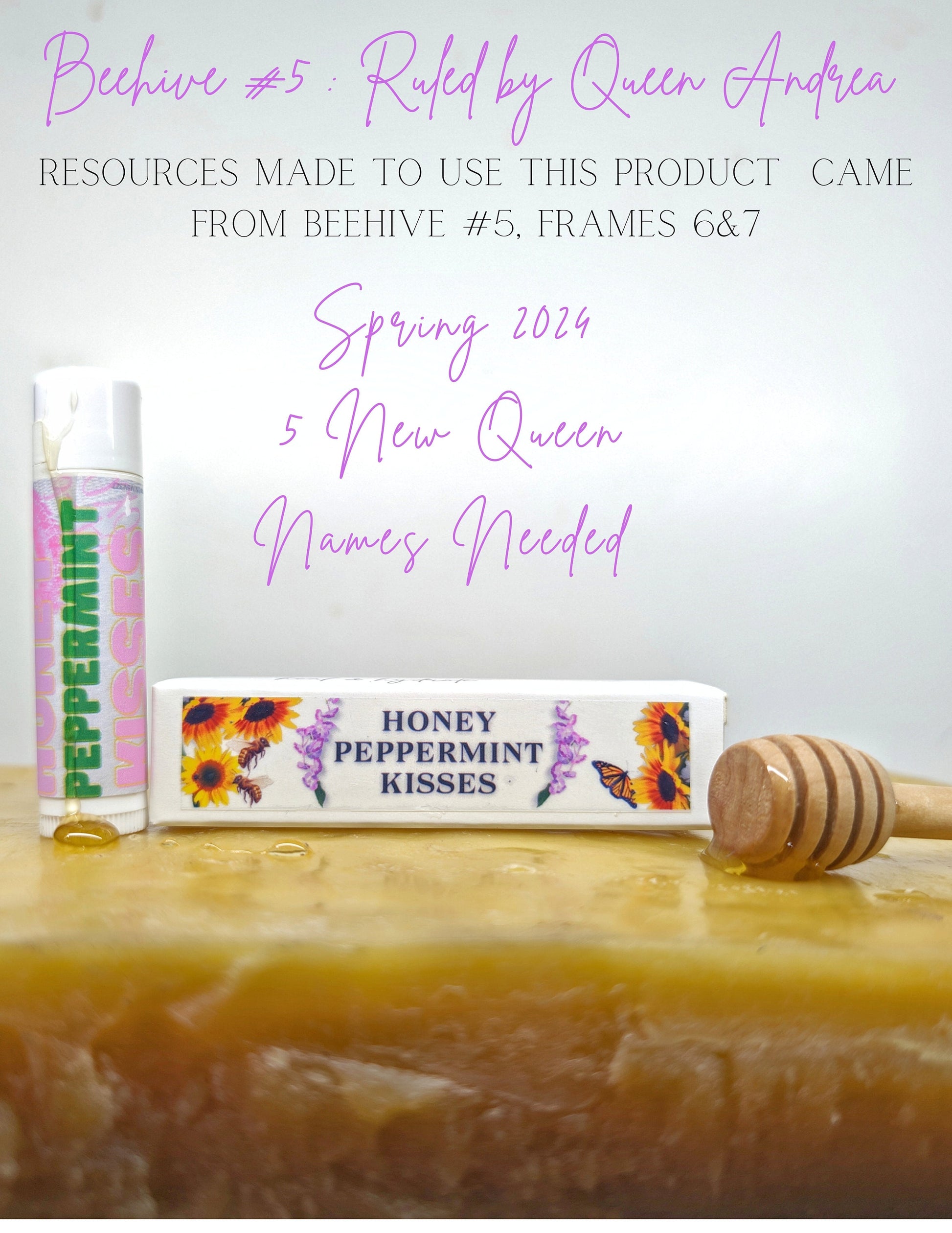 Organic Honey Lip Butter - Deep Hydrator, Fatty Acids, Antioxidants, Minerals - Gifts For Her, Self Care, Organic Lip Oils , Chapped lips